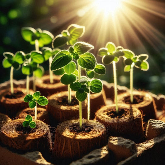 Jungpflanzen in Kokosquelltabs- Wie geht es weiter?