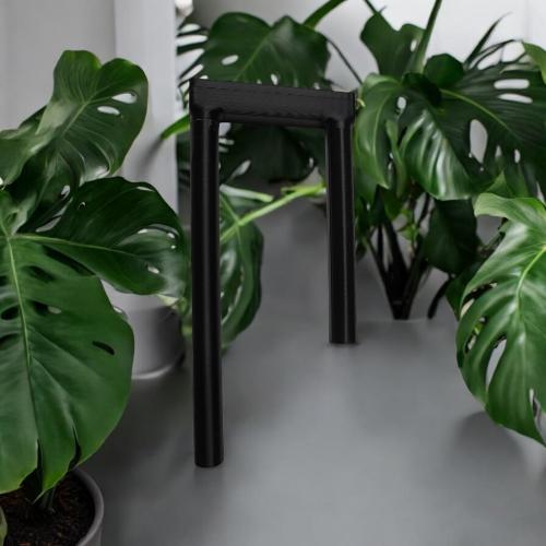 CapillaBridge - automatisches Bewässerungsystem mit monstera im Hintergrund