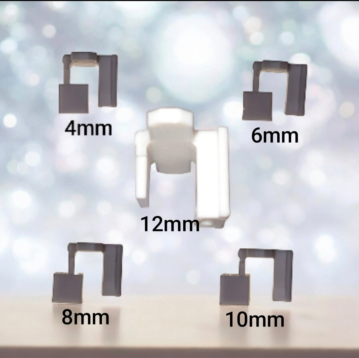 Anchor Clips - Höhenverstellbare Aufhängung für CapillaPonic Pflanzgefäße (Ersatzteil)