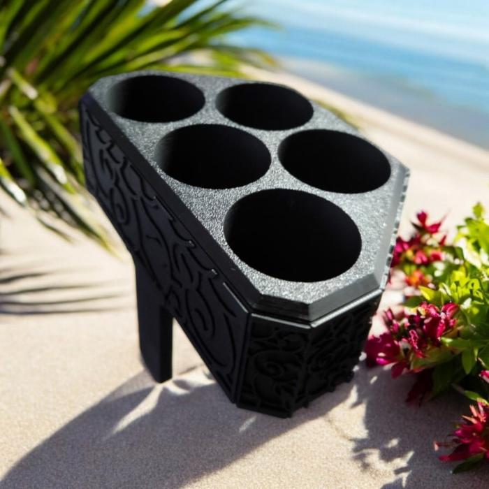 Aquariengarten CapillaGrow kapillares Anzuchtsystem schwarz fuer 5 kokosquelltabs