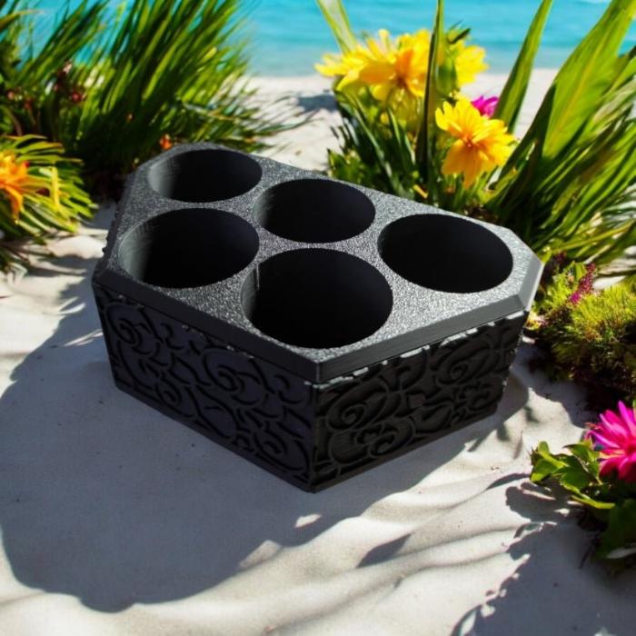Aquariengarten CapillaGrow kapillares Anzuchtsystem 5er schwarz