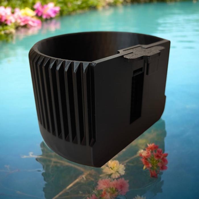 CapillaPoni Ribbed  kapillare Vase auf wasser