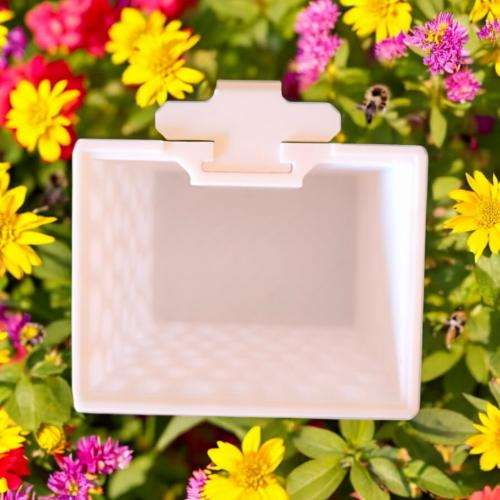 CapillaPonic "Bee House" höhenverstellbares Aquaponic Pflanzgefäß ansicht oben
