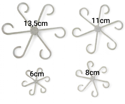 Pflanzenstuetze Pflanzenstielhalter 4 groessen